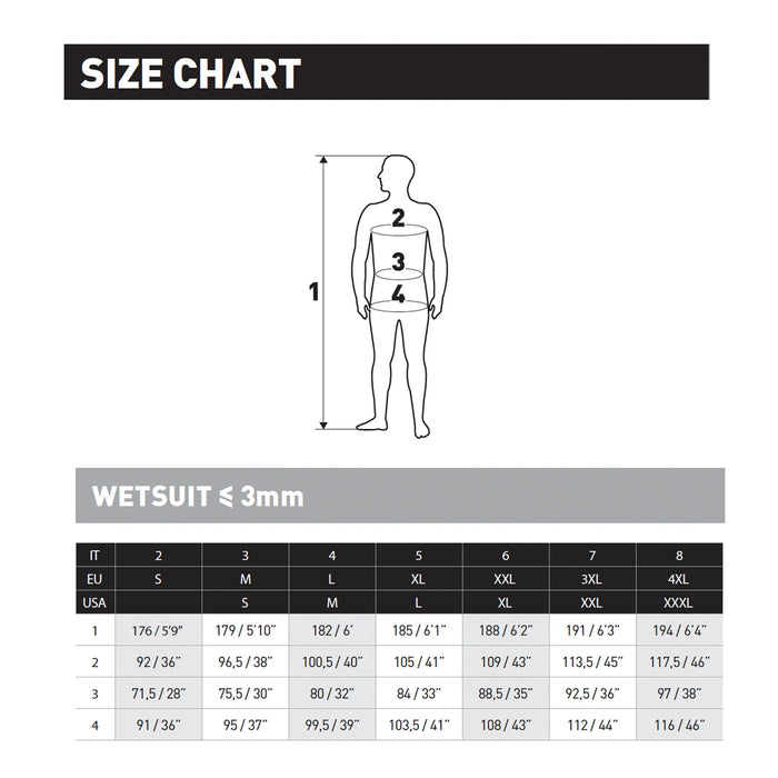Wetsuit Mares Flexa 3/2mm Man