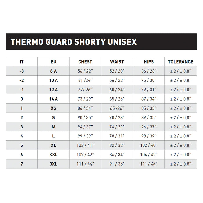 Thermo Guard Mares Shorts 0.5mm Man