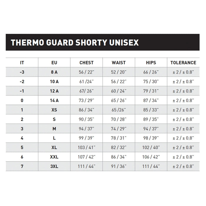 Thermo Guard Mares Shorts 0.5mm She Dives