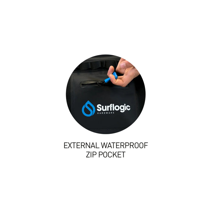 Waterproof duffel bag 50L Black Surflogic