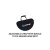 Waterproof car seat cover Double Black Universal Surflogic