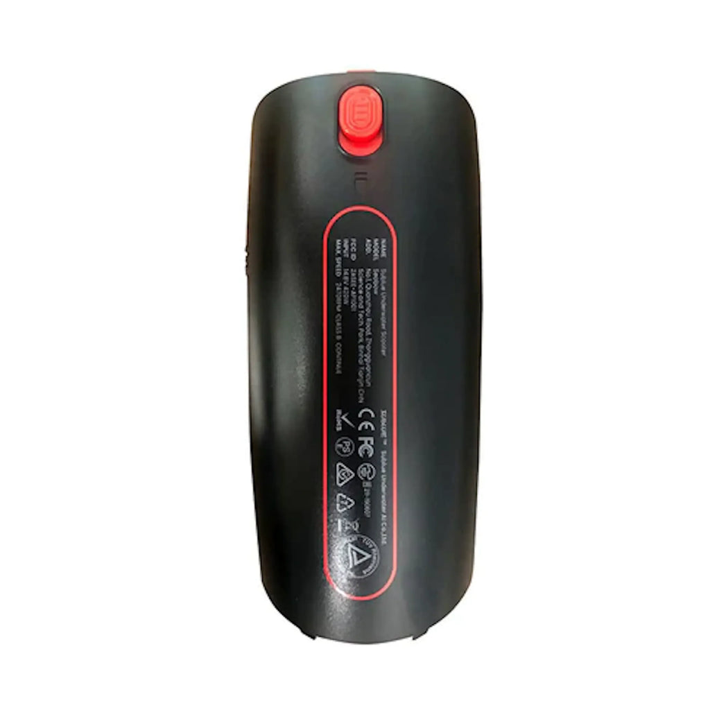 Battery Cover-Flame Red Navbow Sublue
