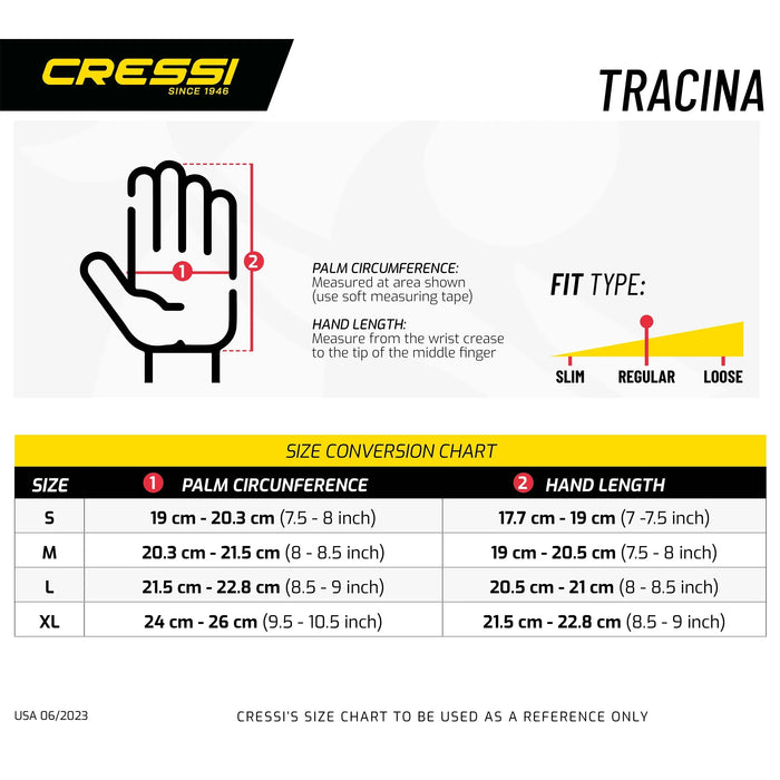 Gloves for Fishing Tracina Ultraspan 3mm Cressi
