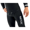 Neoprenanzug Black Shark Herren 5 mm Schwarz XXXL Seac 1-107-XXXL