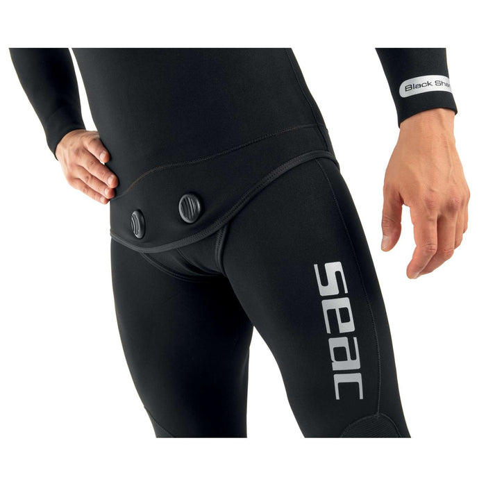 Neoprenanzug Black Shark Herren 3 mm Schwarz M Seac 1-108-M