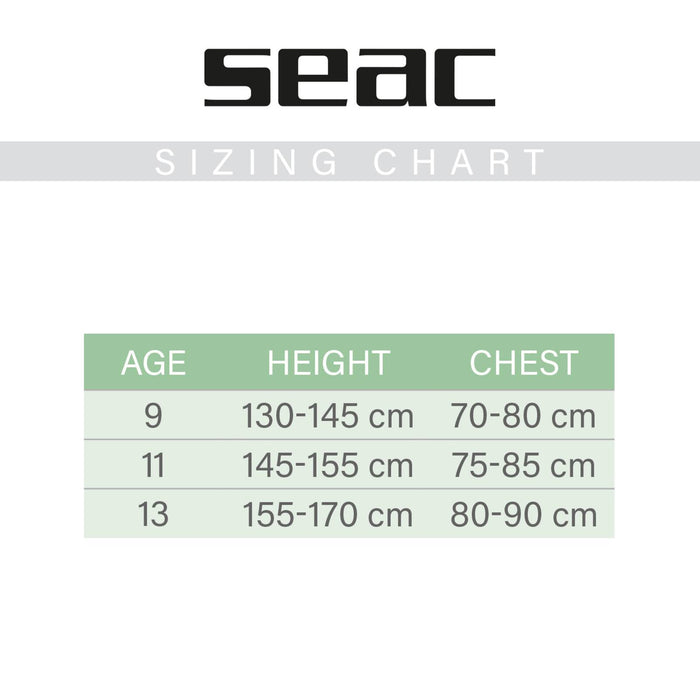 Combinaison de plongée First Kids 5mm 13 Ans Seac 1-118-13