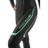 Wetsuit Pace Woman 2,5-3,5mm Black-Turquoise S Seac 1-134-S