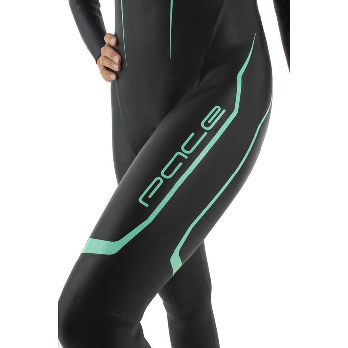 Neoprenanzug Pace Damen 2,5-3,5 mm Schwarz-Türkis XS Seac 1-134-XS