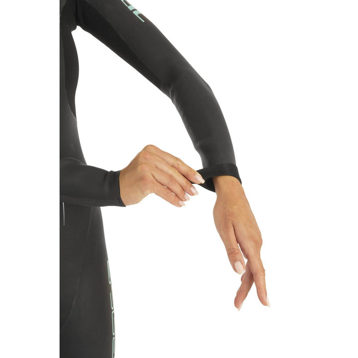 Wetsuit Pace Woman 2,5-3,5mm Black-Turquoise XXL Seac 1-134-XXL