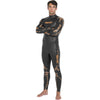 Traje de baño Energy Hombre 2mm Negro-Naranja M Seac 1-49-M
