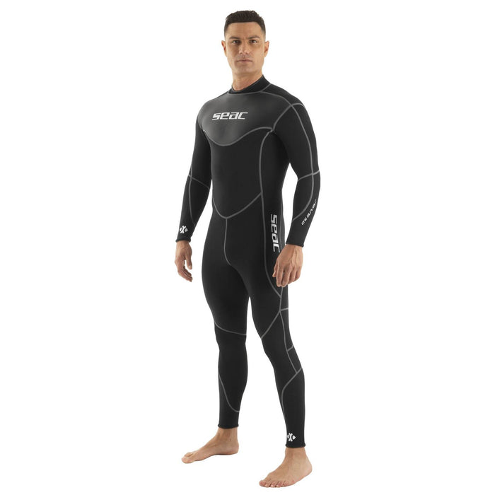 Traje de baño Sense Negro Hombre 3mm L Seac 1-78-L