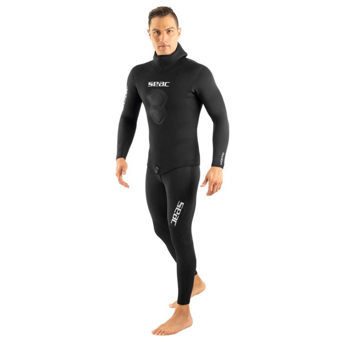Traje de neopreno Royal Hombre 3,5mm Negro L Seac 1-84-L