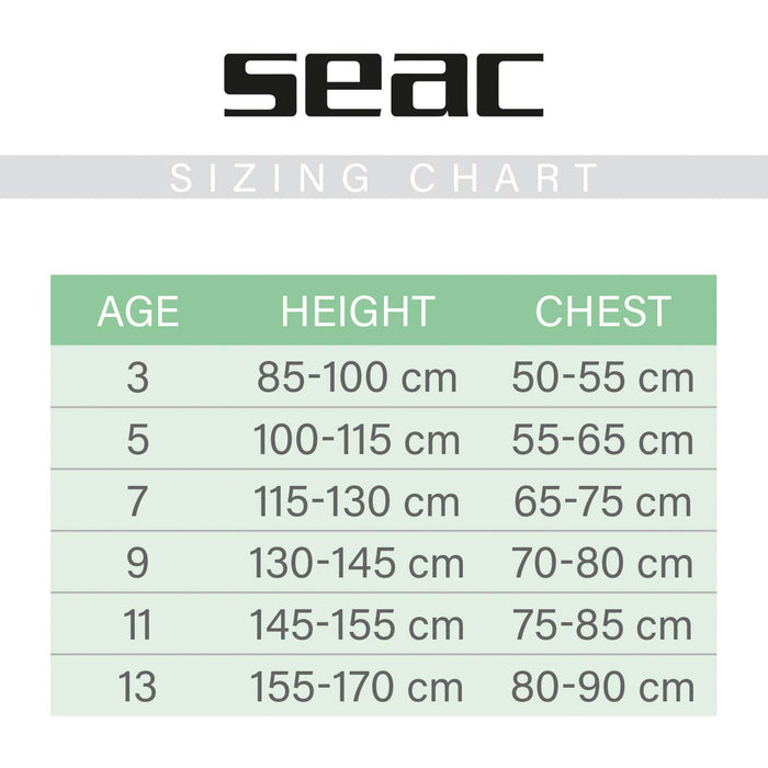 Shorty Dolphin Niño 1,5mm Azul 7 Años Seac 1-87-7A