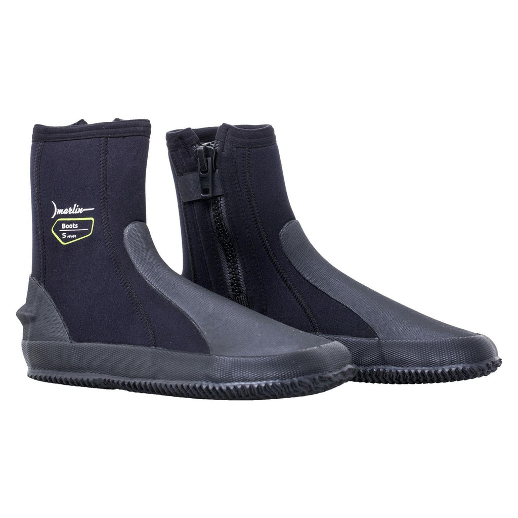 Botas de buceo 5mm Negras Talla L Marlin 10479
