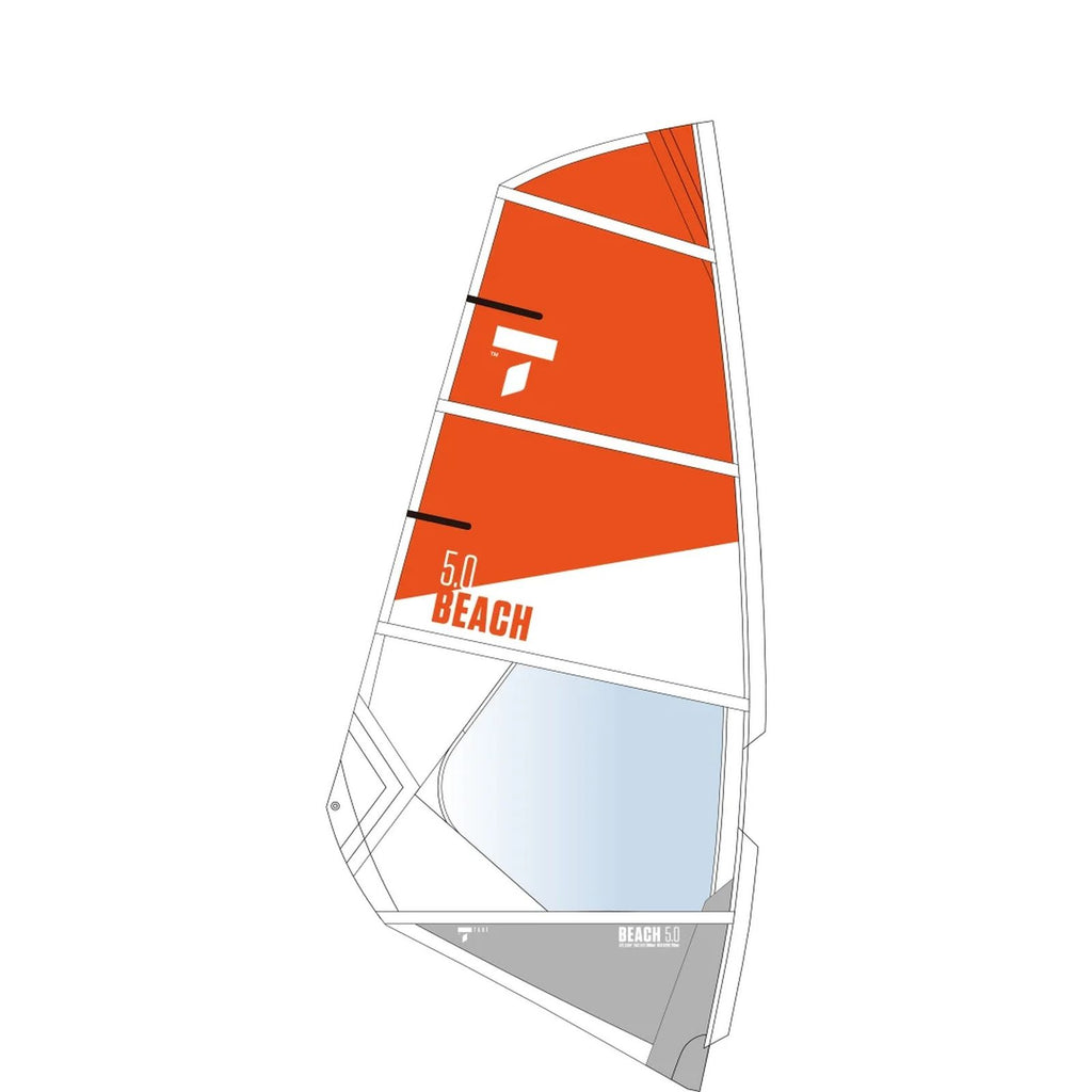 Voile Wind Beach Taille 5.0 Tahe Windsurf 107176