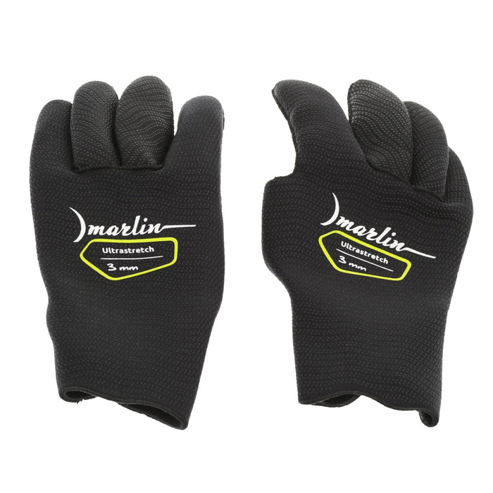 Guantes de buceo Ultrastretch 3mm Negros Talla L Marlin 10826
