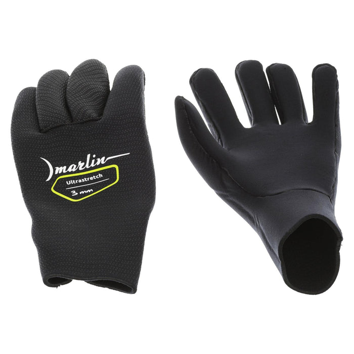 Guantes de buceo Ultrastretch 3mm Negros Talla L Marlin 10826