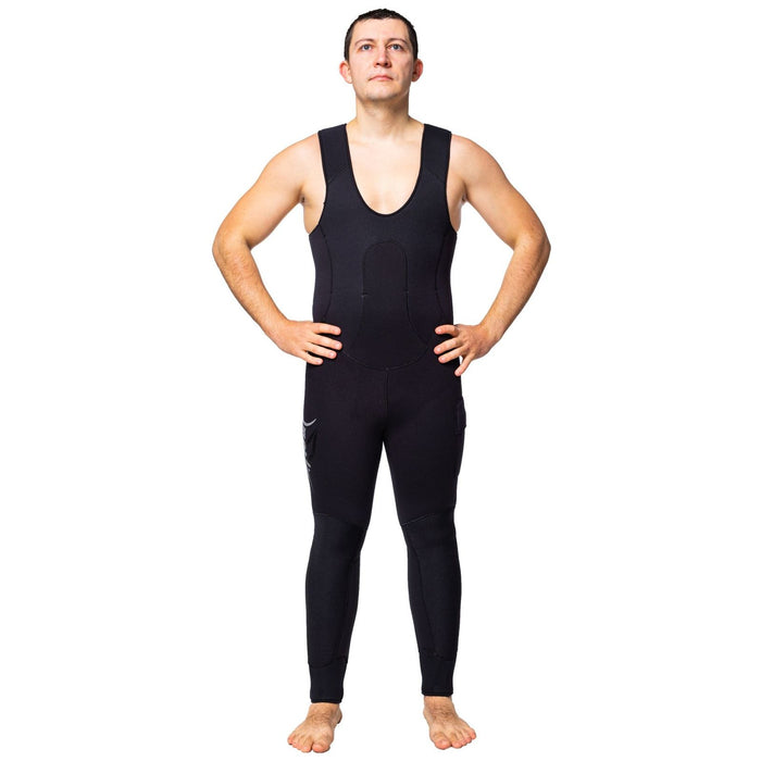 Spearfishing Full Wetsuit Blackskin Man 9mm Black Size M Marlin 10971