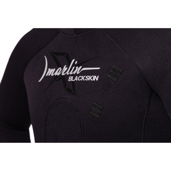 Spearfishing Full Wetsuit Blackskin Man 9mm Black Size L Marlin 10973