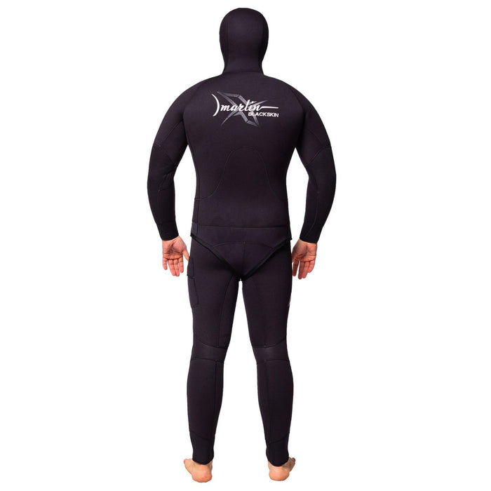 Spearfishing Full Wetsuit Blackskin Man 9mm Black Size XL Marlin 10975