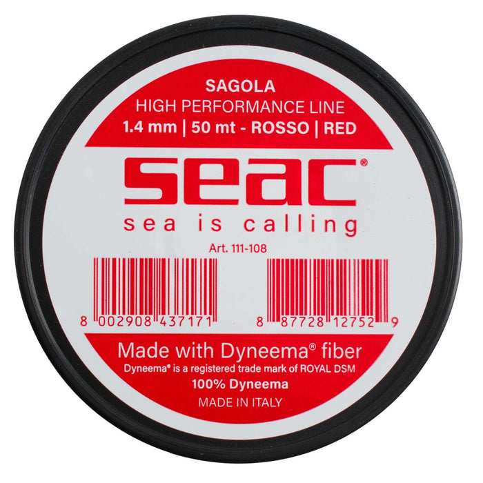 Core Dyneema Red 50m 1,4mm Seac 111-108
