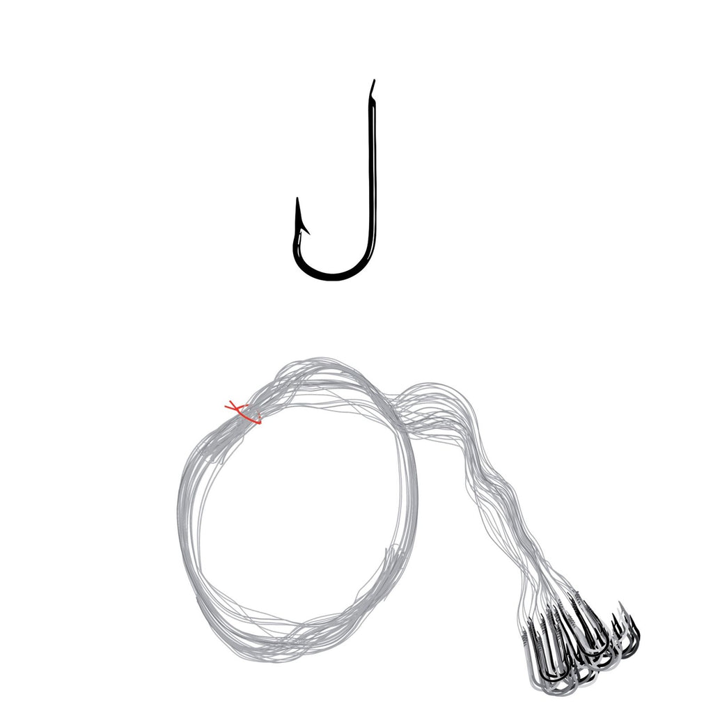 Tied Hooks For Long Line Fishing Duratin 2315 220cm №13 Expert Predator 11540