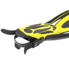 Palmes de plongée Cayman à Talon Ouvert Jaune Taille XS-37-38 Marlin 11541