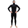 Freediving Full Wetsuit Free Man 5mm Black Size XL Marlin 116988