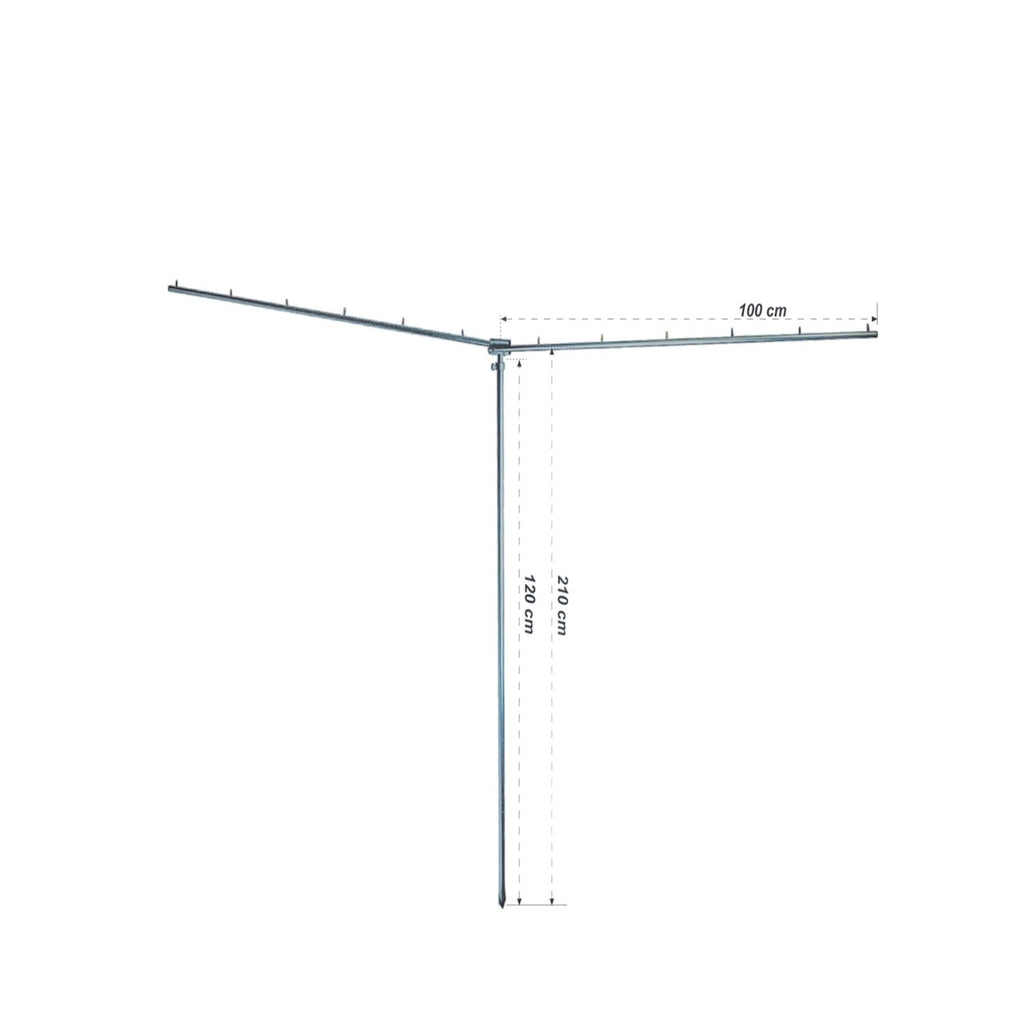 Soporte de secado telescópico para cañas Expert Predator 11715