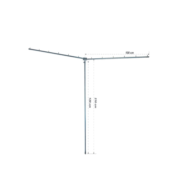 Soporte de secado telescópico para cañas Expert Predator 11715