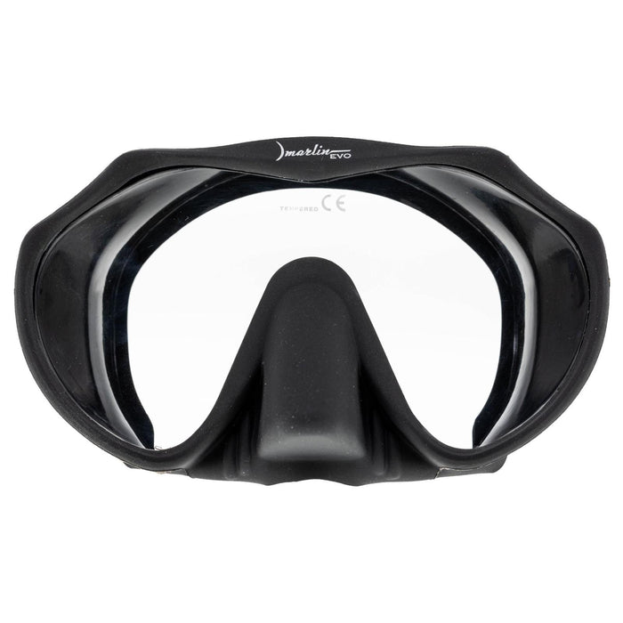 Snorkeling Mask Frameless Evo Black Marlin 117439