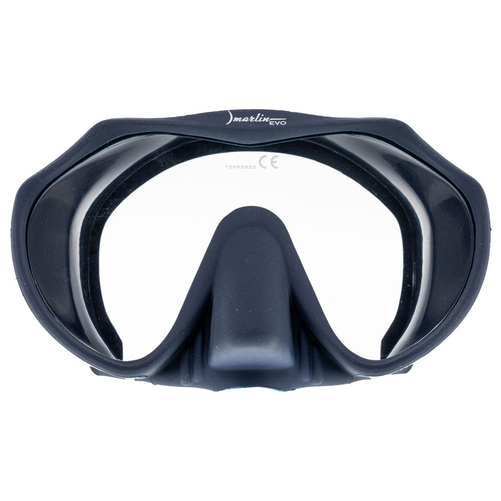 Snorkeling Mask Frameless Evo Dark-Blue Marlin 117440