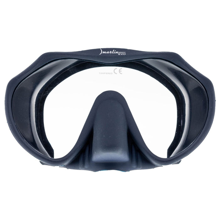 Snorkeling Mask Frameless Evo Dark-Blue Marlin 117440