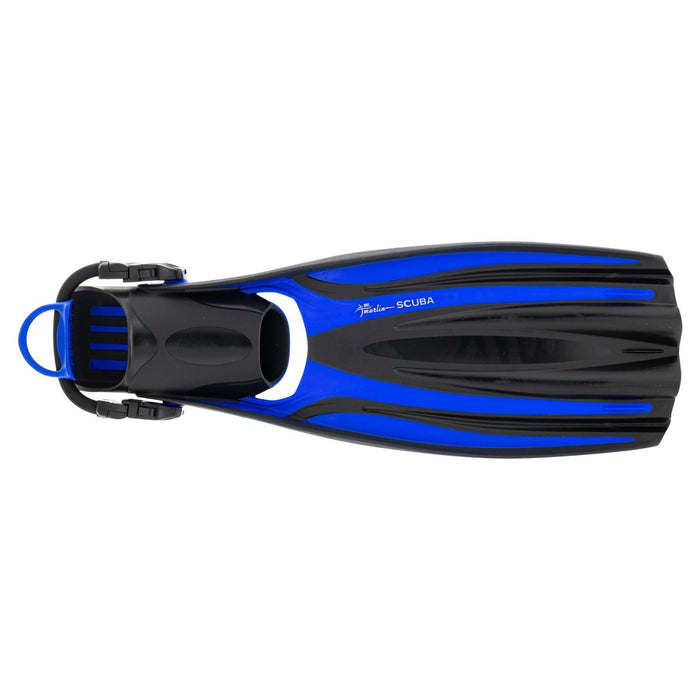 Aletas de Buceo Scuba Ebs Azules Talla R-41-44 Marlin 117453