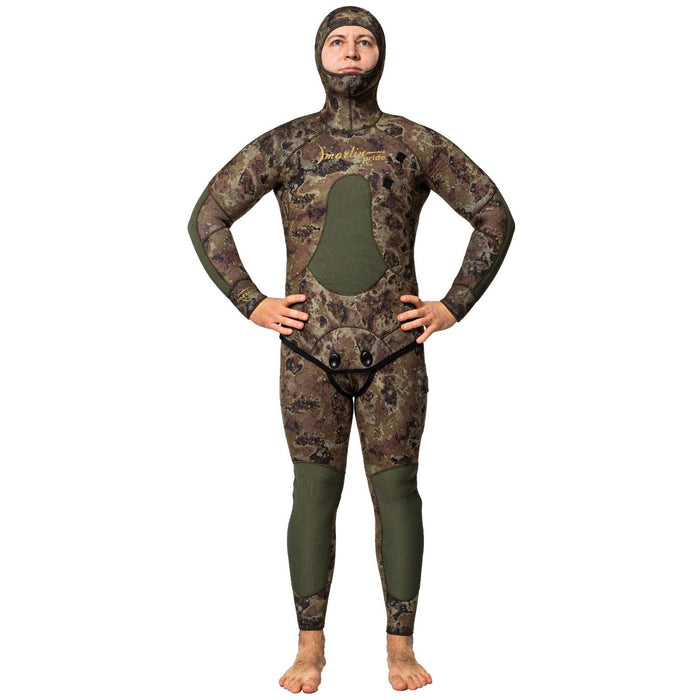 Combinaison de chasse sous-marine Pride 9mm Vert-Camouflage Taille ML Marlin 117572