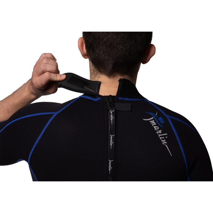 Shorty combinaison Malibu Homme 2.5mm Noir-Bleu Taille XXXL Marlin 117609