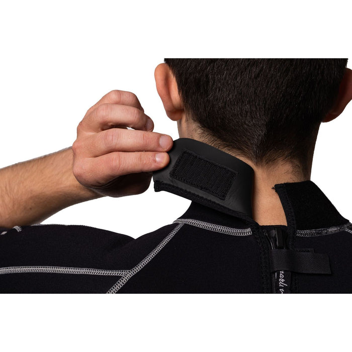 Traje de Baño Corto Malibu Hombre 2.5mm Negro-Plata Talla M Marlin 117611