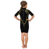Snorkeling Shorty Wetsuit Malibu Kids 2.5mm Black-Yellow Size M Marlin 117630