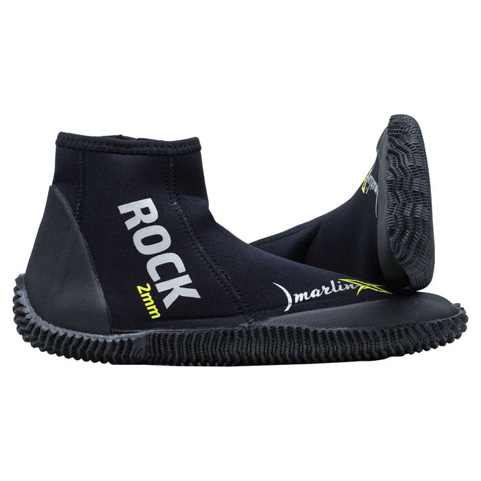 Chaussures de plongée Rock 2mm Noires Taille M Marlin 118309