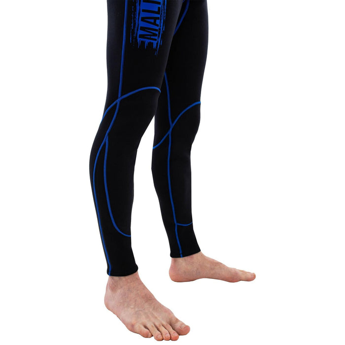 Traje de Snorkel Malibu Hombre 2.5mm Negro-Azul Talla XL Marlin 118316