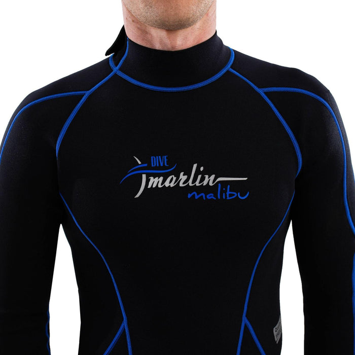 Traje de Snorkel Malibu Hombre 2.5mm Negro-Azul Talla XL Marlin 118316