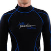 Traje de Snorkel Malibu Hombre 2.5mm Negro-Azul Talla XL Marlin 118316