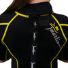 Combinaison shorty de snorkeling Malibu enfants 2,5mm noire-jaune taille XXS Marlin 118331