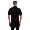 Traje de Baño Corto Malibu Hombre 2.5mm Negro-Rojo Talla L Marlin 118336