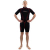 Traje de Baño Corto Malibu Hombre 2.5mm Negro-Rojo Talla XXL Marlin 118338