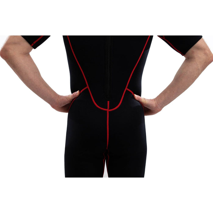 Traje de Baño Corto Malibu Hombre 2.5mm Negro-Rojo Talla XXXL Marlin 118339