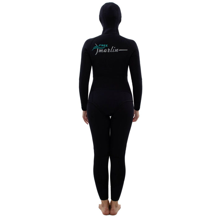 Traje de Buceo Libre Completo Mujer 5mm Negro Talla XL Marlin 118352