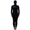 Traje de Buceo Libre Completo Mujer 5mm Negro Talla XL Marlin 118352
