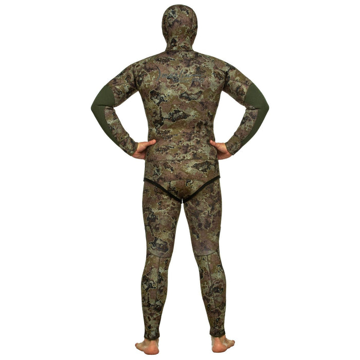 Spearfishing Full Wetsuit Skilur Pro 3mm Green-Camo Size LX Marlin 118437