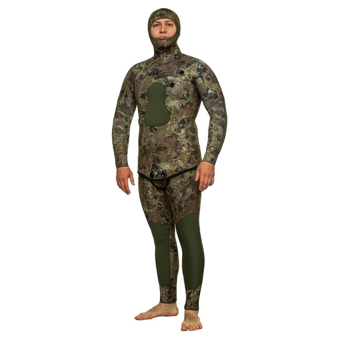 Spearfishing Full Wetsuit Skilur Pro 3mm Green-Camo Size XXL Marlin 118439